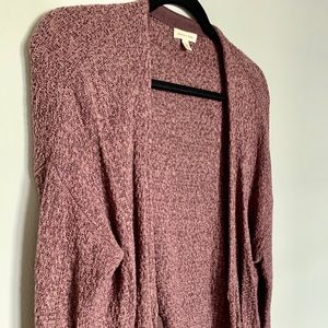 Long Sleeve Open Sweaters Cardigan/'s Croft /& Barrow 2X Olive Green NW Plum,XL